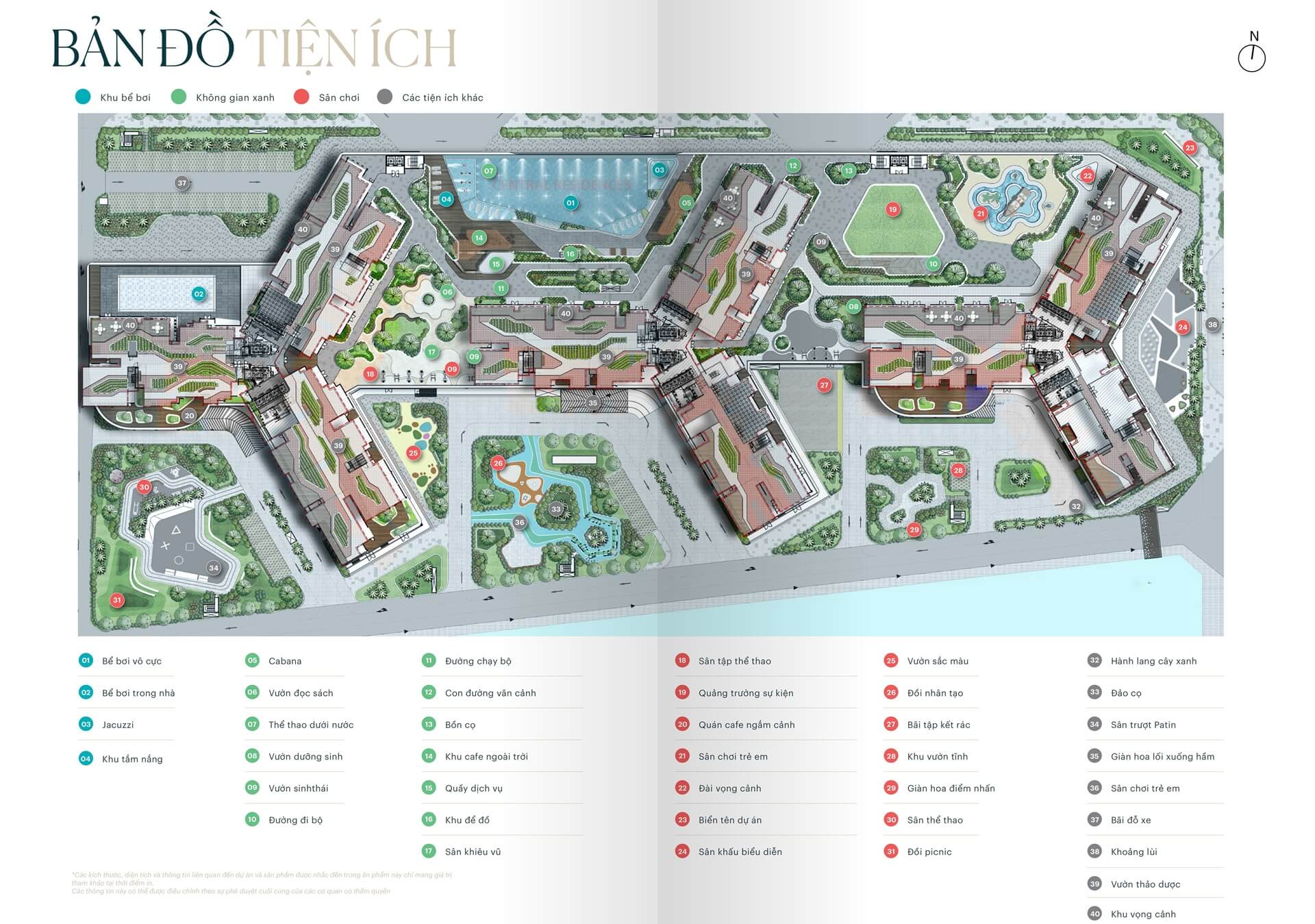 tiện ích dự án gamuda central park yên sở hoàng mai